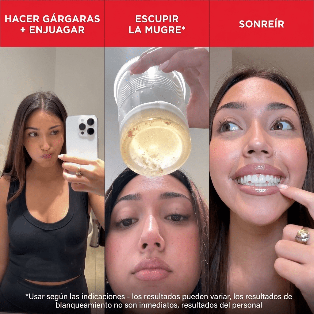 Hismile iD Stain — Enjuague Bucal Revelador - Upper