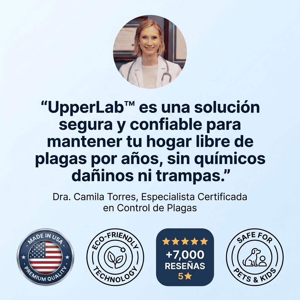 UpperLab™️ 2026 Repelente de plagas potenciado: ¡Elimine las plagas para siempre! - Upper
