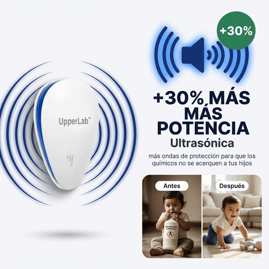 '+30% MÁS POTENCIA ULTRASÓNICA - Upper