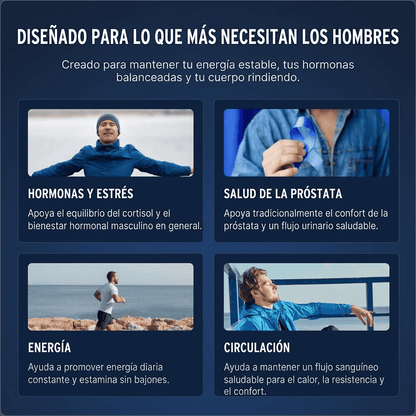 Fórmula de máxima potencia: NAD+ liposomal para hombres - Upper
