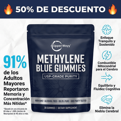 Gomitas de azul de metileno UpperWayy™ - Upper