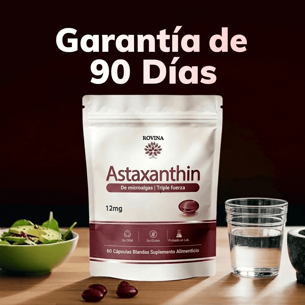 Astaxantina: el antioxidante más potente de la naturaleza para el bienestar integral del cuerpo y la protección celular.