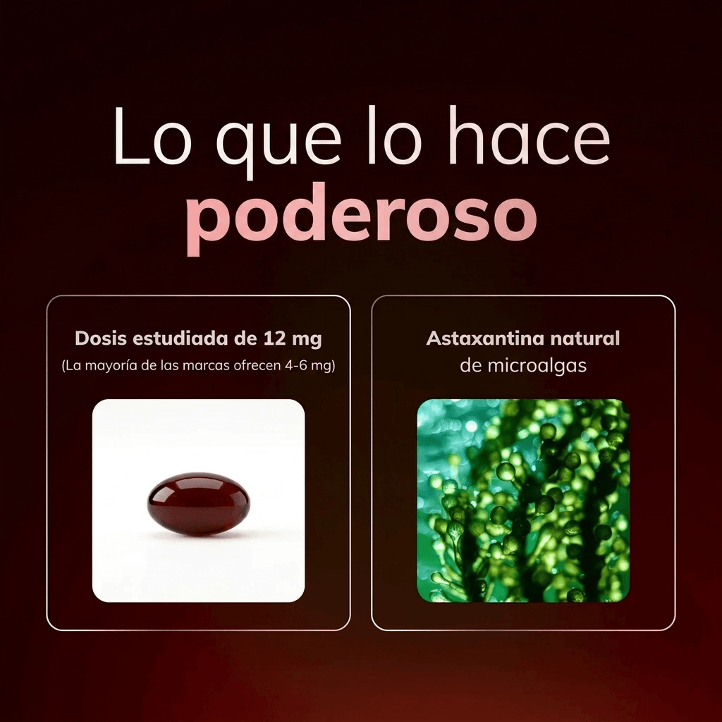 Astaxantina: el antioxidante más potente de la naturaleza para el bienestar integral del cuerpo y la protección celular.