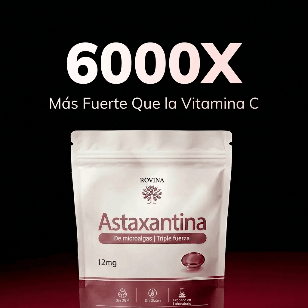Astaxantina: el antioxidante más potente de la naturaleza para el bienestar integral del cuerpo y la protección celular.