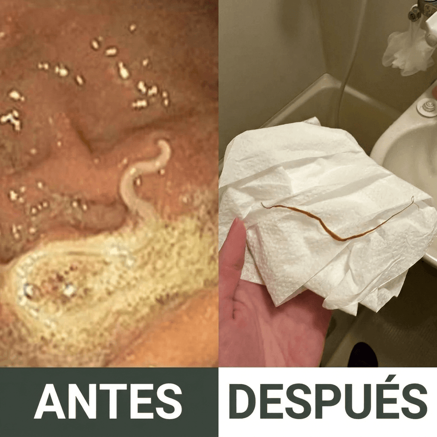 Limpieza corporal completa definitiva para eliminar parásitos, metales y microplásticos.