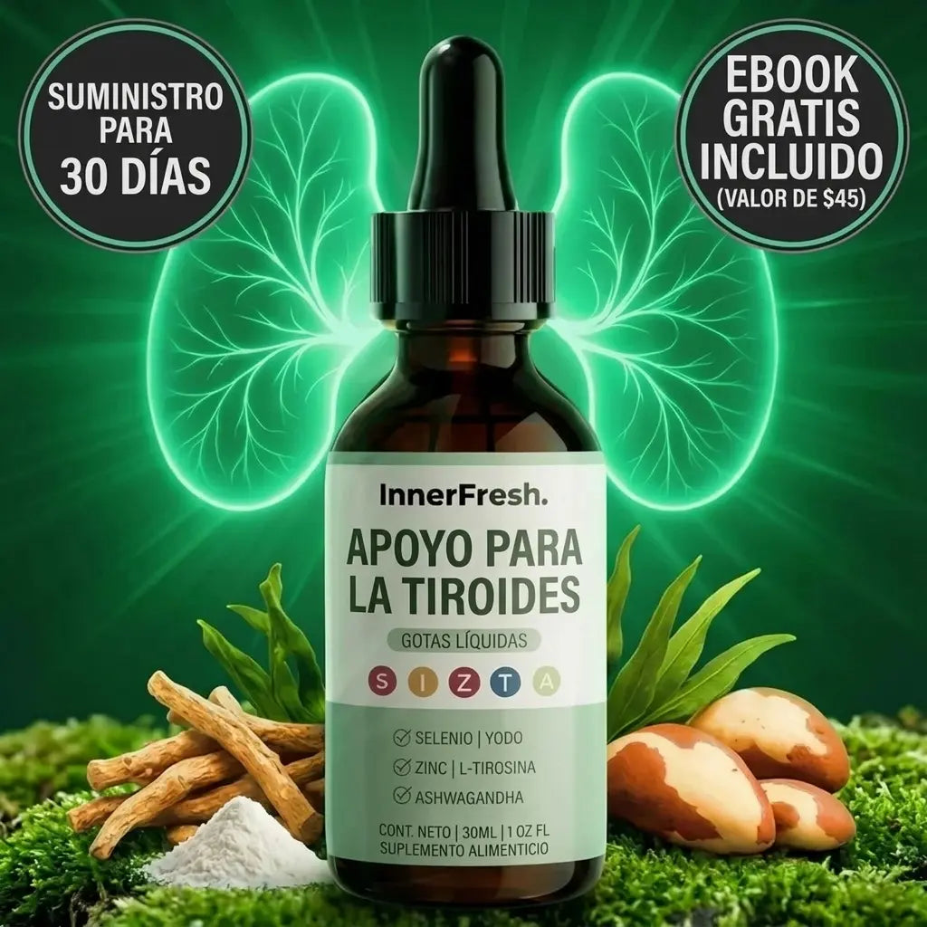 Apoyo para la Tiroides UpperWay™ — Recupera tu energía desde la primera semana