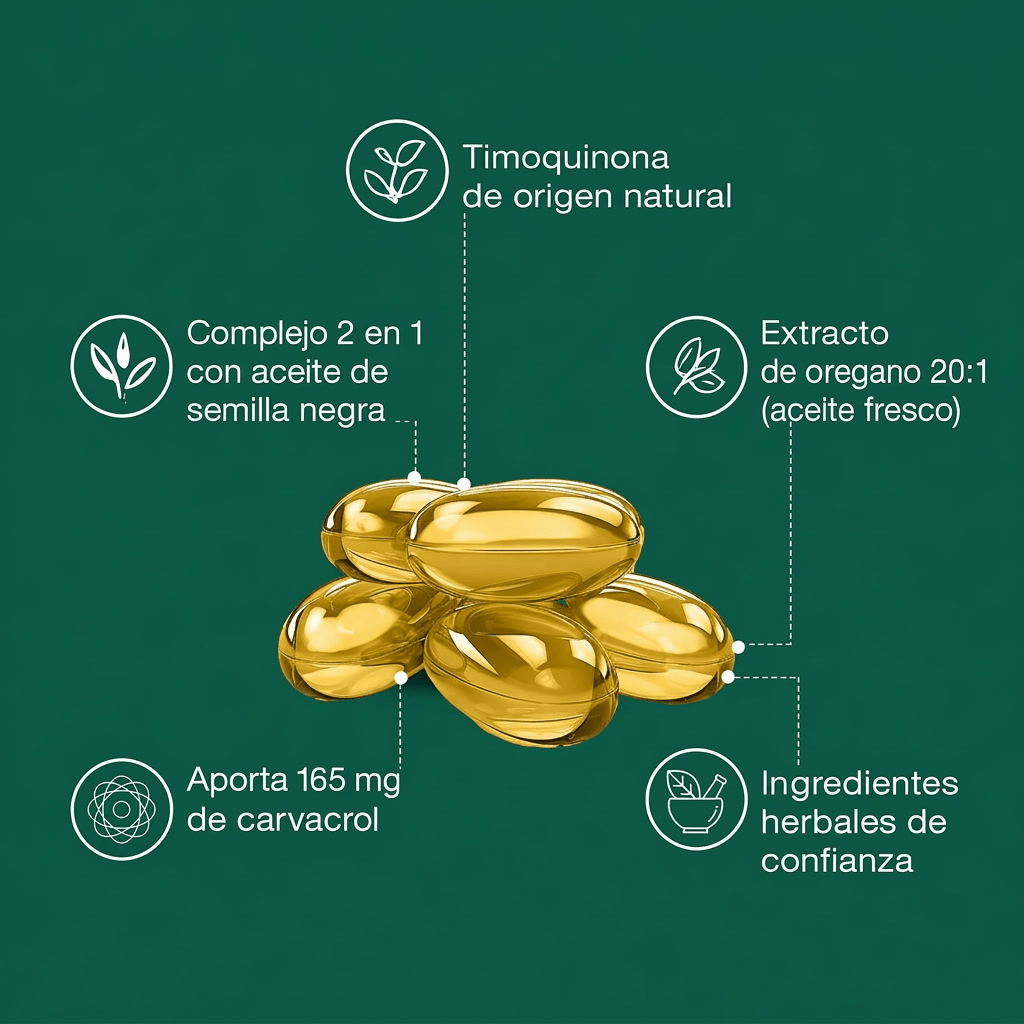 Nueva fórmula de máxima potencia: cápsulas de Aceite de Orégano de Upperwayy™️ - Upper