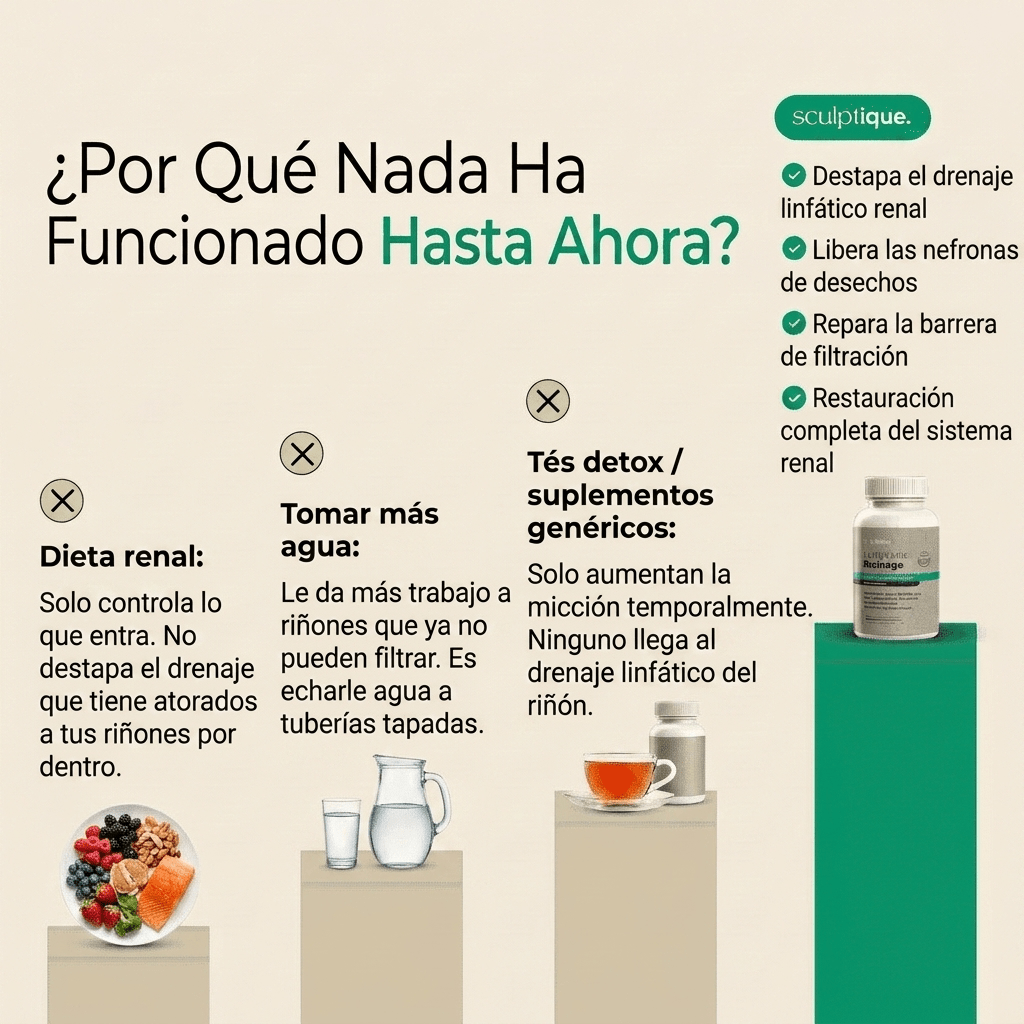 Nueva fórmula de máxima potencia: cápsulas de drenaje linfático de Sculptique™. - Upper