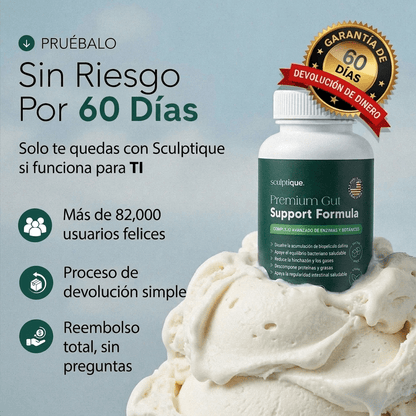Nueva fórmula de máxima potencia: soporte intestinal premium de Sculptique™ - Upper