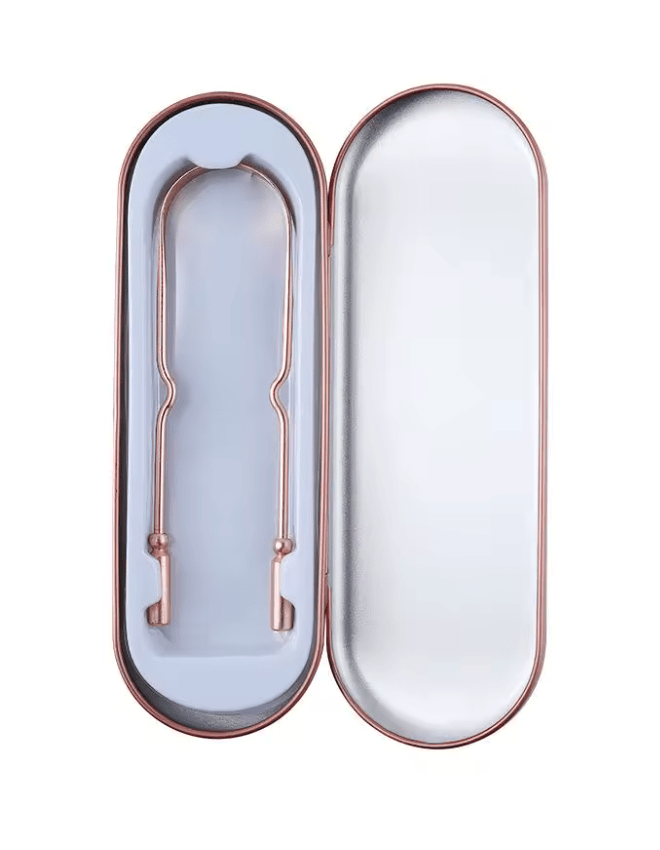 Raspador de lengua premium con estuche de almacenamiento - Upper