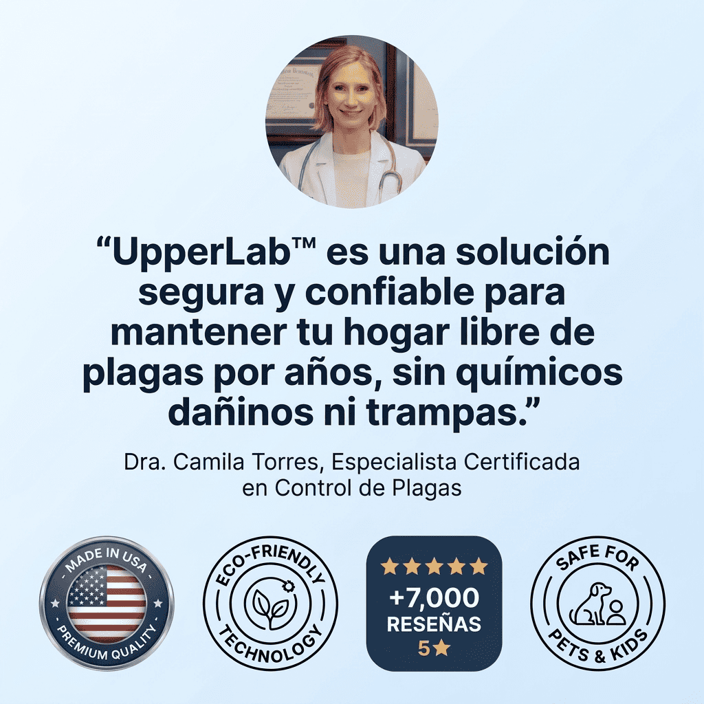 UpperLab™️ 2026 Repelente de plagas potenciado: ¡Elimine las plagas para siempre! - Upper