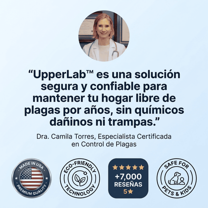 UpperLab™️ 2026 Repelente de plagas potenciado: ¡Elimine las plagas para siempre! - Upper