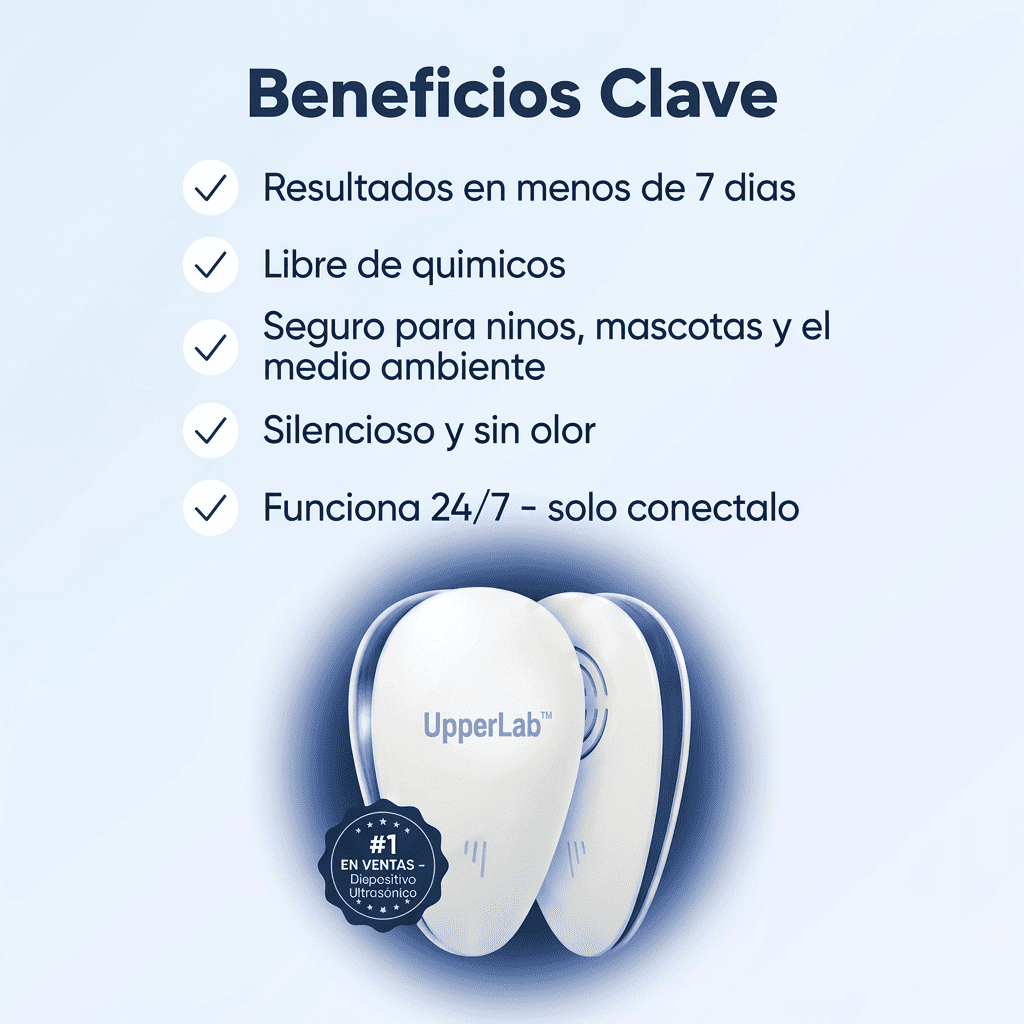 UpperLab™️ 2026 Repelente de plagas potenciado: ¡Elimine las plagas para siempre! - Upper