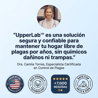 UpperLab™️ 2026 Repelente de plagas potenciado: ¡Elimine las plagas para siempre! - Upper